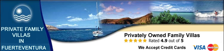 Private Family Villas in Fuerteventura. Rated 4.9 out of 5. We accept credit cards.